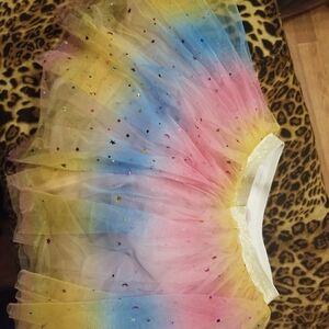 Colorful Kids Tulle Skirt